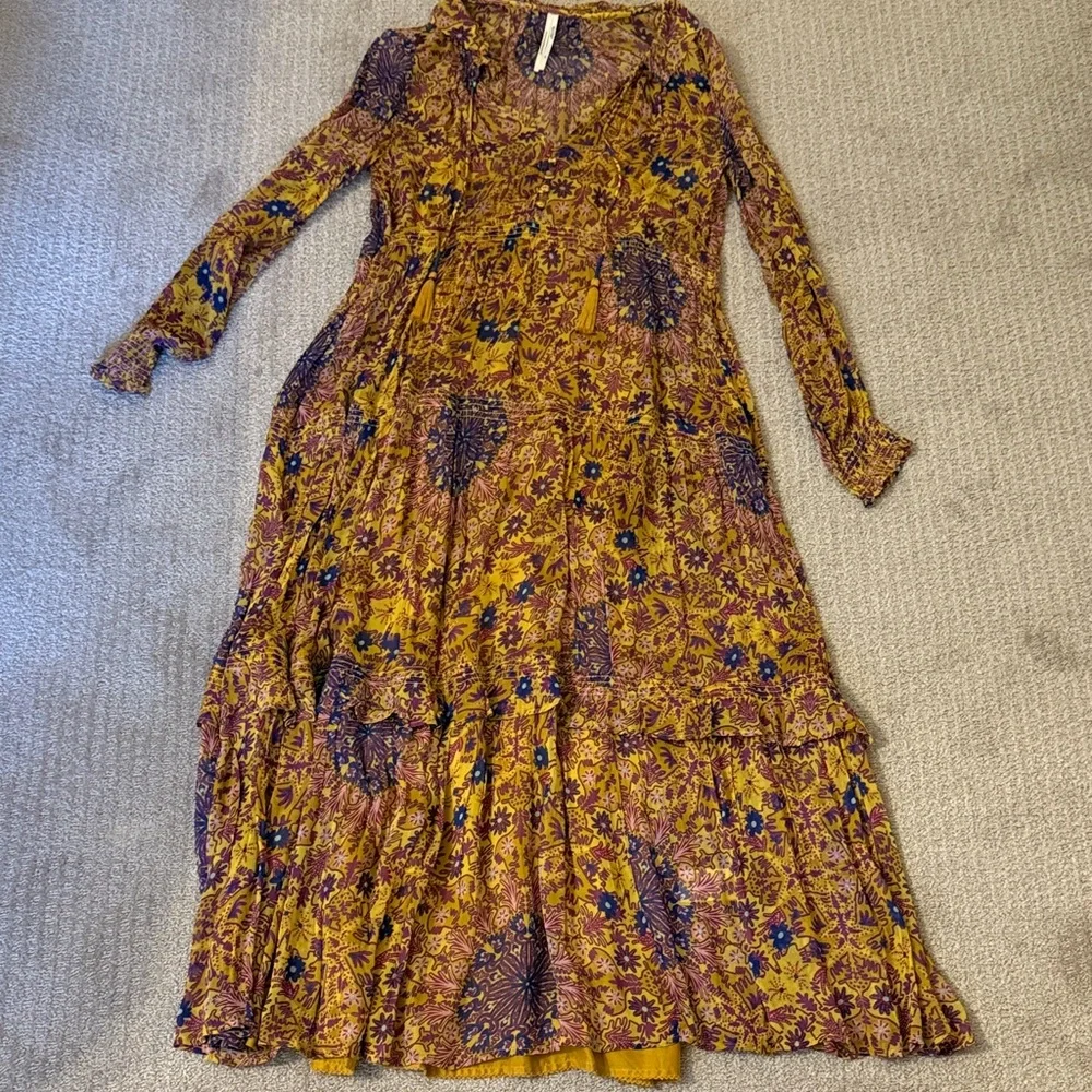 Anthropologie Maxi Dress Like New - Picture 4 of 7